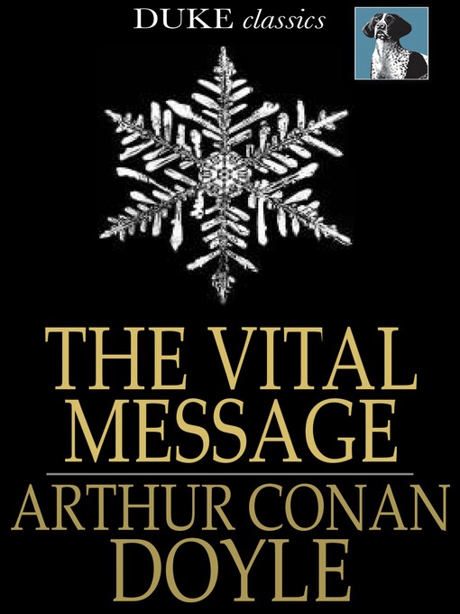 Title details for The Vital Message by Sir Arthur Conan Doyle - Available